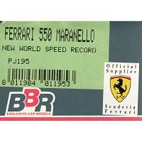 1/43 Ferrari 550 Maranello New World Speed Record (PJ195)