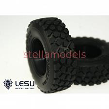 Tractor Truck All Terrain Tires with inserts (Wide, 1Pr.) (S-1214) [LESU] 2