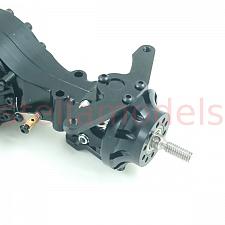 All Metal Front Axle with pass through & diff lock (FR) (Q-9013) 2
