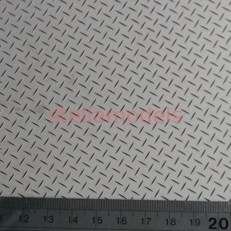 Metal Diamond Plate Texture (C) (1Pc.) (K-1602) [LESU] 2