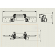 Rear beam with light mounts and chocks for TAMIYA 1/14 Scania R470 R620 (G-6219) [LESU] 5