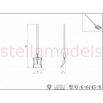 1/14 Square Spade without Handle (G-6145-B) [LESU] 4
