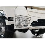 Stainless steel headlight grille for 1/14 TAMIYA Mercedes-Benz AROCS 3348 (G-6175) [LESU] 4