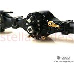 All Metal Front Axle (FR) with pass through (Q-9019) [LESU] 3