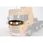 Front upper grille LED spotlight set with bar for 1/14 R/C Tractor Trucks (S-1251-A) [LESU] 4