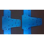 49166 Juggernaut 2 Anodized Aluminum Chassis Frame (Blue) [SURFACE DEFECTS] 4