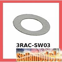 3RAC-SW03 Stainless Steel 3 x 5 mm Shim Spacer (3 Types / 10pcs. Each)
