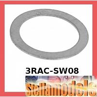 3RAC-SW08 Stainless Steel 8 x 10 mm Shim Spacer (3 Types / 10pcs. Each)
