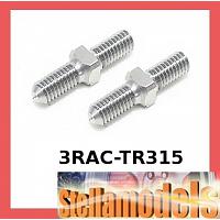 3RAC-TR315 64 Titanium 3mm Turnbuckle - 15mm (2 Pcs)