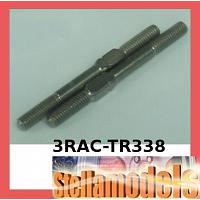 3RAC-TR338 64 Titanium 3mm Turnbuckle - 38mm (2 pcs)
