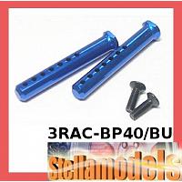 3RAC-BP40/BU Aluminum Body Post 40mm (Blue) [OLD STOCK]