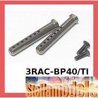 3RAC-BP40/TI Aluminum Body Post 40mm (Titanium Colour)