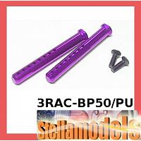 3RAC-BP50/PU Aluminum Body Post 50mm (Purple)