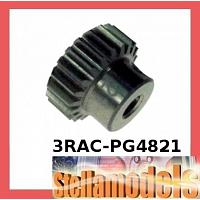 3RAC-PG4821 48 Pitch Pinion Gear 21T (7075 w/ Hard Coating)