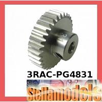 3RAC-PG4831 48 Pitch Pinion Gear 31T (7075 w/ Hard Coating)