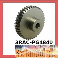 3RAC-PG4840 48 Pitch Pinion Gear 40T (7075 w/ Hard Coating)