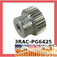 3RAC-PG6425 64 Pitch Pinion Gear 25T (7075 w/ Hard Coating)
