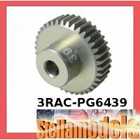 3RAC-PG6439 64 Pitch Pinion Gear 39T (7075 w/ Hard Coating)