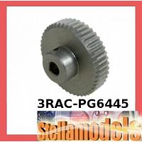 3RAC-PG6445 64 Pitch Pinion Gear 45T (7075 w/ Hard Coating)