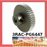 3RAC-PG6447 64 Pitch Pinion Gear 47T (7075 w/ Hard Coating)