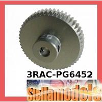 3RAC-PG6452 64 Pitch Pinion Gear 52T (7075 w/ Hard Coating)