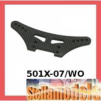 501X-07/WO Front Graphite Shock Tower for TRF501X
