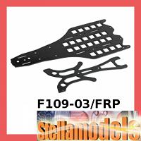 F109-03/FRP Main Chassis and Upper Deck FRP For F109