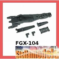 FGX-104 Plastic Parts Part D For 3racing Sakura FGX