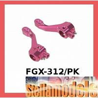 FGX-312/PK Aluminium Knuckle Arms For 3racing Sakura FGX