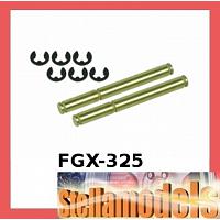 FGX-325 Titanium Coated King Pin For 3racing Sakura FGX