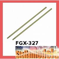 FGX-327 Titanium Coated Damper Shaft For 3racing Sakura FGX