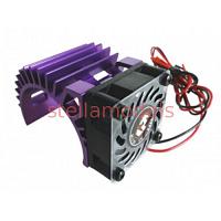 3RAC-MHS5/PU/V3 Motor Heat Sink W/High Speed For Ver.3 540 Motor (Fan-Shaped) - Purple