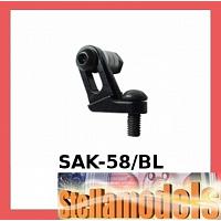 SAK-58/BL Belt Tension Post For 3racing Sakura Zero (Black)
