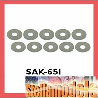 SAK-65I M5 x 15.4 x 0.3 Spacer (10 Pcs) For #SAK-65