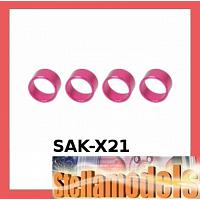 SAK-X21 Aluminium Axle Pin Holder for 3racing Sakura XI