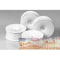53475 Medium-Narrow White Dish Wheels (Offset 0)