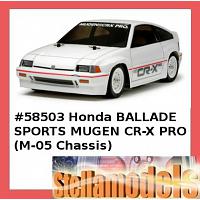 58503 M-05 Honda BALLADE SPORTS MUGEN CR-X PRO w/ESC+BONUS ITEM