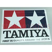 3Pcs 66747 Tamiya Logo Clear Coated Sticker (155x200mm)