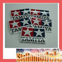 66748 Tamiya Clear Coated Sticker (M) 5 pcs