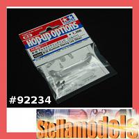92234 M-05 Aluminum Steering Link (Silver)