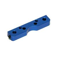 AK10 Alloy Front Suspension Holder For MINI INFERNO BLUE