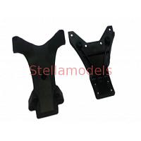 CAC-104 Front chassis & Front bulkhead For 3racing Cactus