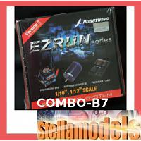 HOBBYWING Combo-B7 EZRUN series (WP-60A ESC+13T@3000KV 3650-Motor+LED Program Card)