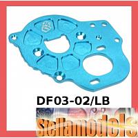 DF03-02/LB Aluminum Gear Box Plate For DF-03 Chassis