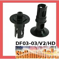 DF03-03/V2/HD Rear Diff. Shaft HD Ver. 2 For DF-03 Chassis