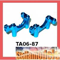TA06-87 7075 Aluminum Rear Lower Bulkhead for TA06