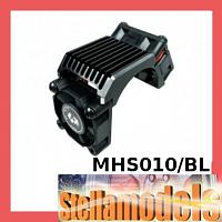 3RAC-MHS010/BL Alu Brushless 540 Motor Heatsink W/Twin Fan - Black
