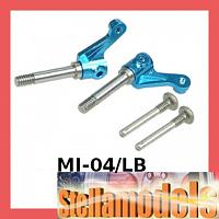 MI-04/LB Aluminum Front Knuckle Arm For Losi Micro-T
