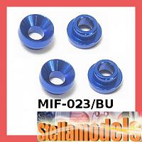 MIF-023/BU Alum King Pin For MINI INFERNO Blue
