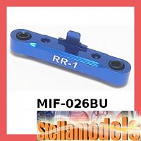 MIF-026/BU Rear Susp Holder (1 Degrees) For MINI INFERNO BLUE